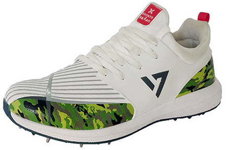 Payntr Spike Camo Cricket Shoes by Seven